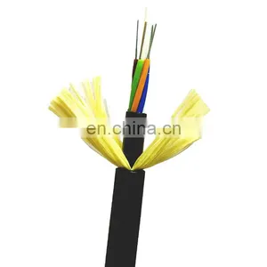 Double Jacket PE Sheath Single Mode OS1 OS2 Outdoor Aerial Dielectric ADSS 24 48 Core Fibre Optic Cable thumbnail-1
