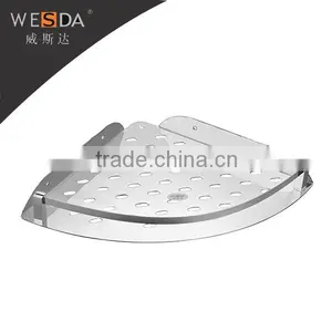 WESDA Fashionable Corner Shower Caddy, Stainless Steel Bathroom Shelf, Bathroom Rack , 822-250-1 thumbnail-1