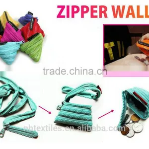 DIY Zipper Bag Made From a Single Zipper/zipper Wallet thumbnail-1
