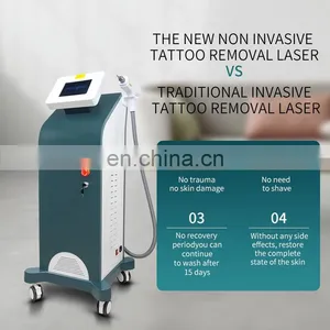 Non Invasive Q Switch ND Yag Laser Machine Tattoo Removal Laser Machine Eyebrow Pigment Scars Freckle Removal Beauty Instrument thumbnail-4