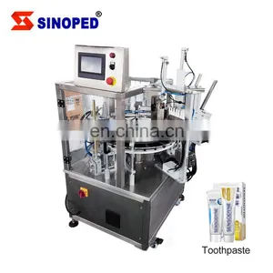 Vertical Auto Pharmacy Capsule Blister Plate Board Small Carton Packing Cartoning Rotary Cartoner Machine thumbnail-3