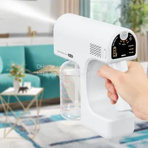Wireless Handheld Nanatomizer Human Sensing Atomizer Home Hotel Automatic Blue Light Disinfection Sprayer(wechat:13510231336) thumbnail-3