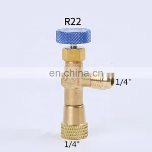 Fluorine Liquid Safety Valve R410 R22 Refrigerant Adapter thumbnail-1