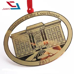 OEM Metal Gifts Type A-grade Personalized Expensive Christmas Ornaments thumbnail-4