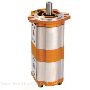 Excavator Hydraulic Gear Pumps FACTORY CBTL-X4X4 thumbnail-1