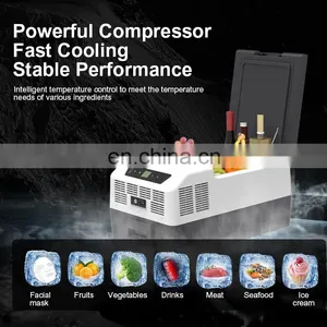 15L 30L 40L 50L Waterproof Refrigerator Portable Solar Car Fridge AC DC Camping 12v Freezer for Outdoor RV 4DW thumbnail-4