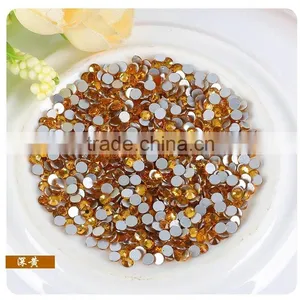 SS50 Clear Crystal Hot-fix Flat Back Crystal Rhinestones Hot Fix Rhinestone Nail Art thumbnail-1