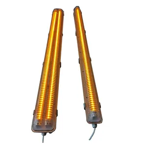 0.6m Dual-tube Filter 480nm520nm Semiconductor Workshop Yellow Light LED Tri-proof Light 10W15W18W20W thumbnail-1