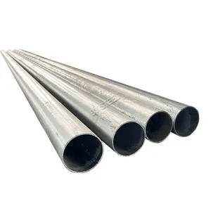 Hot DIP Galvanized Steel Pipe HDG Round Steel Pipe Hollow Section Steel Pipe for Construction Building Scaffolding thumbnail-2