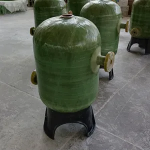 Glass Fiber Reinforced Plastic Negative Pressure Tank, Vacuum Siphon Tank, Anti-corrosion, Acid and Alkali Resistance for Chemical Plants thumbnail-2