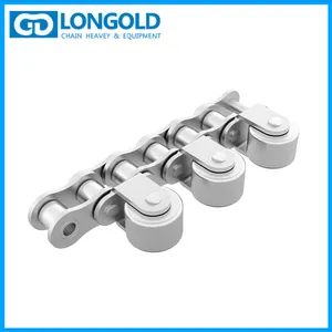 LONGOLD Short Pitch Stainless Steel Chains With Guide Rollers, Made in China, Complete Models thumbnail-1