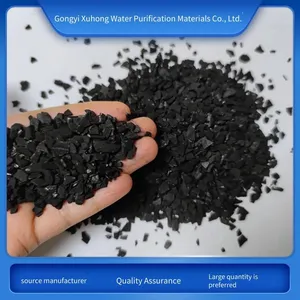 Purified Water Coconut Shell Activated Carbon. the Product is Hard, With an Iodine Value of 1000, Strong Adsorption Speed and Long Service Life. thumbnail-3