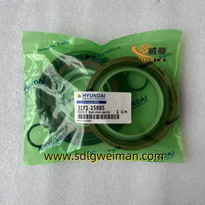 Hyundai 31Y1-15885 Hydraulic Cylinder Boom Seal Kits-2pcs-0.25kgs for Hyundai R210LC7 RC215C7 RD220-7 Excavator thumbnail-2