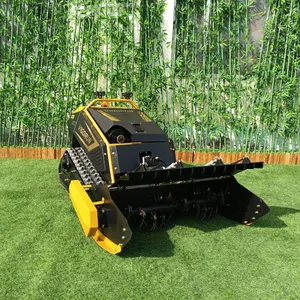 Orchard Inter-row Grass Control 1000mm Width 764CC Gasoline Engine Remote Control Flail Mower Mulcher Power String Trimmer thumbnail-5