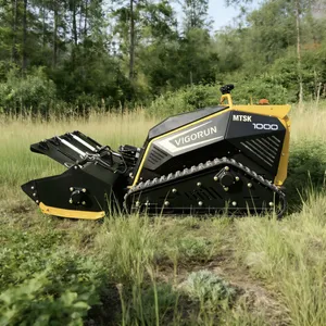 Radio Controlled 4-Stroke Cordless Flail Mower MTSK1000 Industrial Grade High Power 764cc Gasoline Engine for Agriculture thumbnail-1