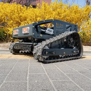 Loncin 224cc 1500W Gasoline Engine Cordless Self-Charging Battery Powered Lawn Weed Cutter With Wireless Radio Control thumbnail-1