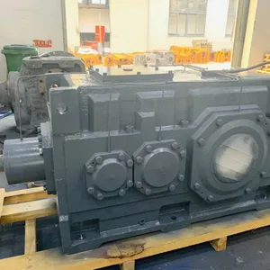 H2H8 Industrial Helical Gearbox Cast Iron Housing Coal Industry Drive Reducer thumbnail-4