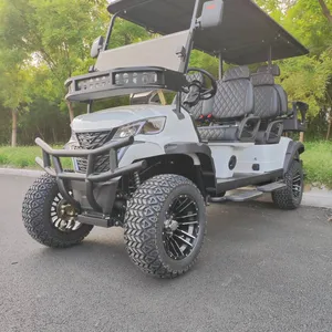 New Electric Golf Cart, Tourist Sightseeing Vehicle, Electric Four-wheel Vehicle With Quality Guarantee thumbnail-3