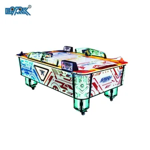 Air Hockey Table Dazzling Hockey Commercial 2 Player Sports Game With Electronic Scoring for Arcades FECs and Shopping Malls thumbnail-3