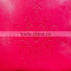 Fashion Fancy With Embossed Logo Pink PU Mini Boston Bag Handbag thumbnail-6