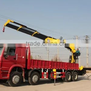 Howo 8*4 30Ton Truck Mounted Crane for Sale thumbnail-1