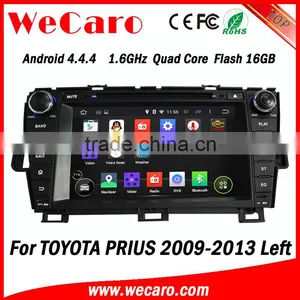 Wecaro WC-TP8004L Android 4.4.4 Car Stereo Double Din Touch Screen Car Dvd for Toyota Prius Radio Gps Bluetooth 2009-2013 thumbnail-1