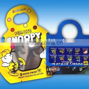 Special Shape Plastic Packaging Bag With a Handle thumbnail-1