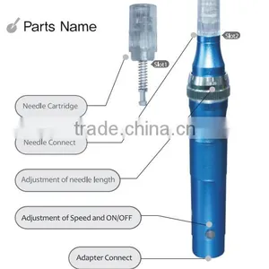 Professional Vibrating Pen/micro Derma Stamp/electro Derma Roller thumbnail-1