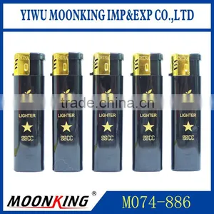 Wholesale Yiwu Plastic Electric Cigarette Lighter Promotion Logo Lighter thumbnail-1