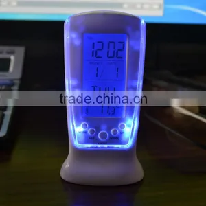 Wake up Light Alarm Clock ,H0T033, Digital Projector Led Alarm Clock With 3PCS AAA Battery. thumbnail-2