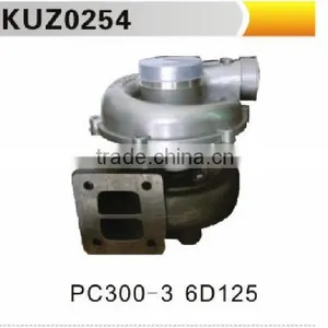 6D125 PC300-3 TURBOCHARGER FOR KOMATSU 6152-81-8500 thumbnail-1