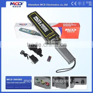 Portable High Quality Hand Held Metal Detector With CE Approved, Widely Used in Airports and Railway Station thumbnail-1