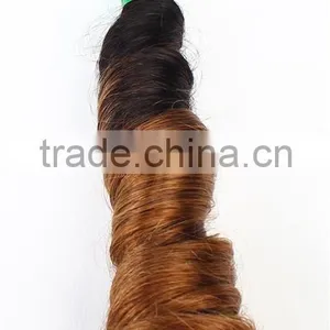 OEM Manufacture ROMANCE CURL Hair Remy Brazilian Micro Braid Hair Extensions thumbnail-2