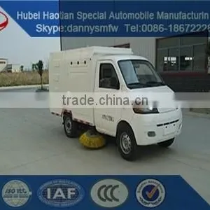 Manufacturer Direct Selling Road Cleaning Car Small Mini Sweeper Truck thumbnail-1