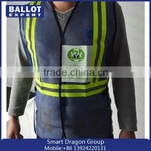 SE-VCV004 Factory Customize Blue Reflective Vest thumbnail-3