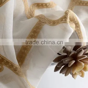 Factory Price Polyester Cotton Curtain Gauze Fabric thumbnail-6