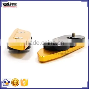 BJ-MHC-YA002 Professional Tuning Parts CNC Aluminum Motorcycle Golden Side Mirror Cover Caps Hole Cover for Yamaha T MAX 530 201 thumbnail-4