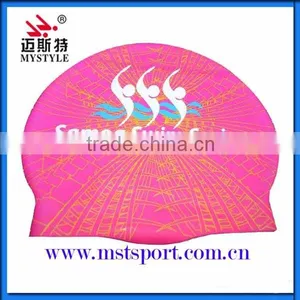 Adults Custom High Quality Cheap Swim Caps thumbnail-3