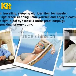 2015 Convenient to Carry Slipper and Practical Eye Mask for Air Travel Kit thumbnail-5
