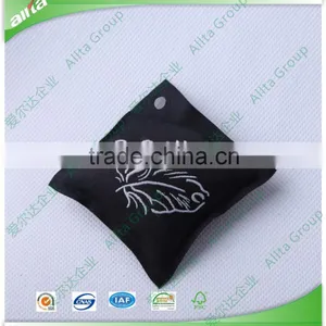 Black Color Cool Stuffed Clothing Woven Labels for Men thumbnail-1