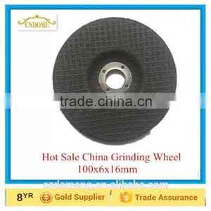 100x6x16 Resin Bonded China Grinding Wheels for Metal and Stainless Steel Supplier's Choice thumbnail-1