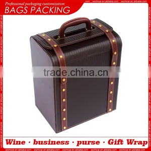 Handmade Classic Red Wine Box Wine Gift Boxes thumbnail-1