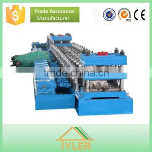 Two Waves Cold Rolled Highway Guardrail Roll Forming Machine thumbnail-1