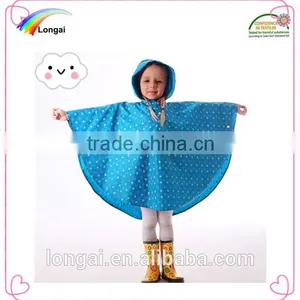 2016 Waterproof Fashional Children Poncho Raincoat for Sale thumbnail-4