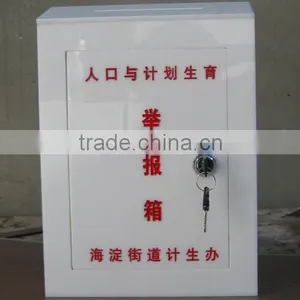 Professional High Quality Acrylic Message Box With Lock thumbnail-1
