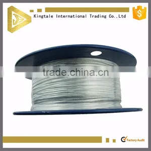 8x19S+FC 11mm Polished Ungalvanized Steel Wire Rope Wire Cable for Elevator Lifting General Purpose thumbnail-1