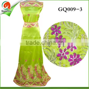 GQ009-3 African George Lace Embroidery Fabric, Fashion French Silk George Fabric For Dress Wedding thumbnail-2