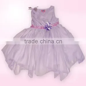 Sleeveless Lace 2016 New Frock Design Flower Girl Dress For Baby Girl Party Dress thumbnail-1