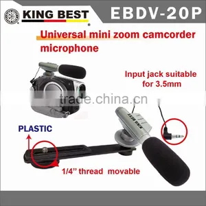 Kingbest EBDV-20P Stereo Video Shotgun Mic Microphone For Nikon/Canon Camera DV Camcorder thumbnail-1