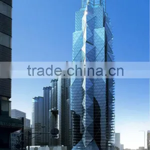 Invisible Aluminum Frame Glass Unitized Curtain Wall thumbnail-1